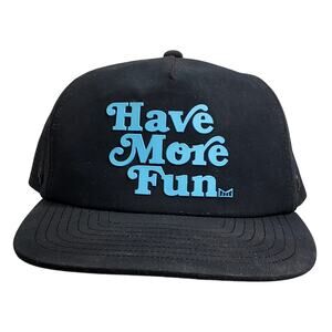 Melin Golf Hat Cap Coronado Have More Fun Hydro Black CL